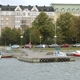 ヘルシンキ市街の船着き場