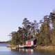 自然に馴染むフィンランドの別荘とサウナ小屋